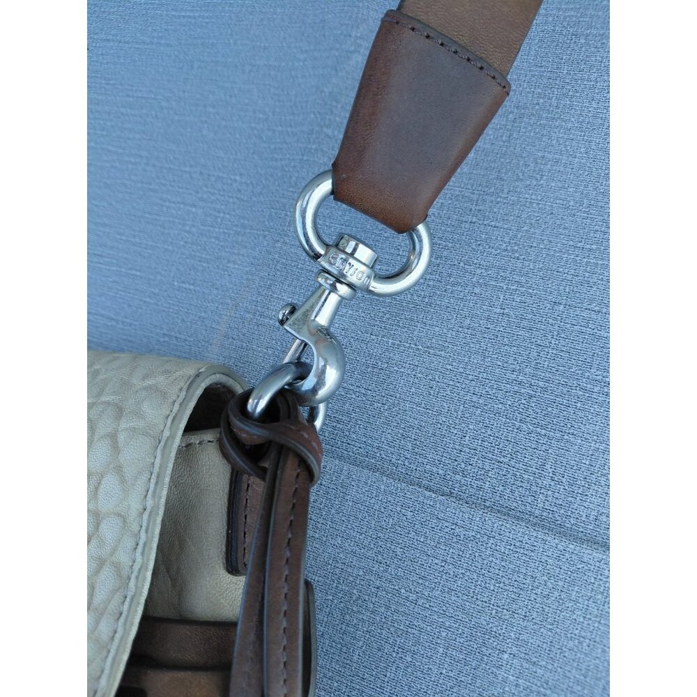 Gryson Ellie Messenger Bag Leather Satchel Belted Buckle Saddle Bag Western Boho - Picture 2 of 14